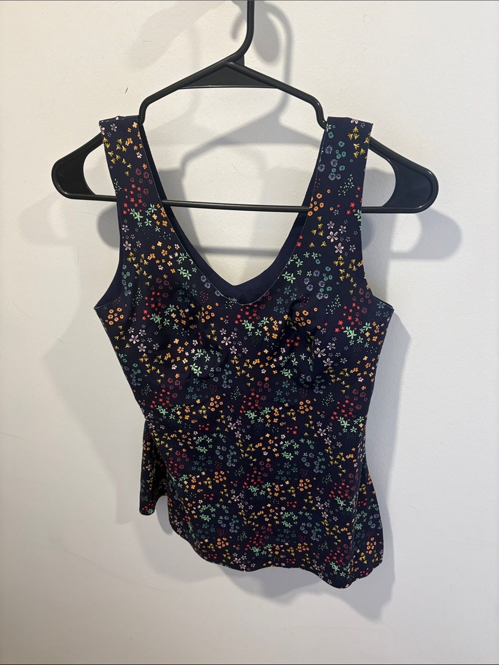Women's Navy Knox Floral Tank Top